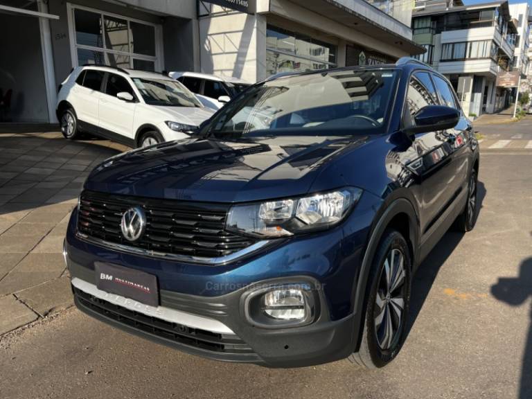 VOLKSWAGEN - T-CROSS - 2020/2021 - Azul - R$ 114.800,00