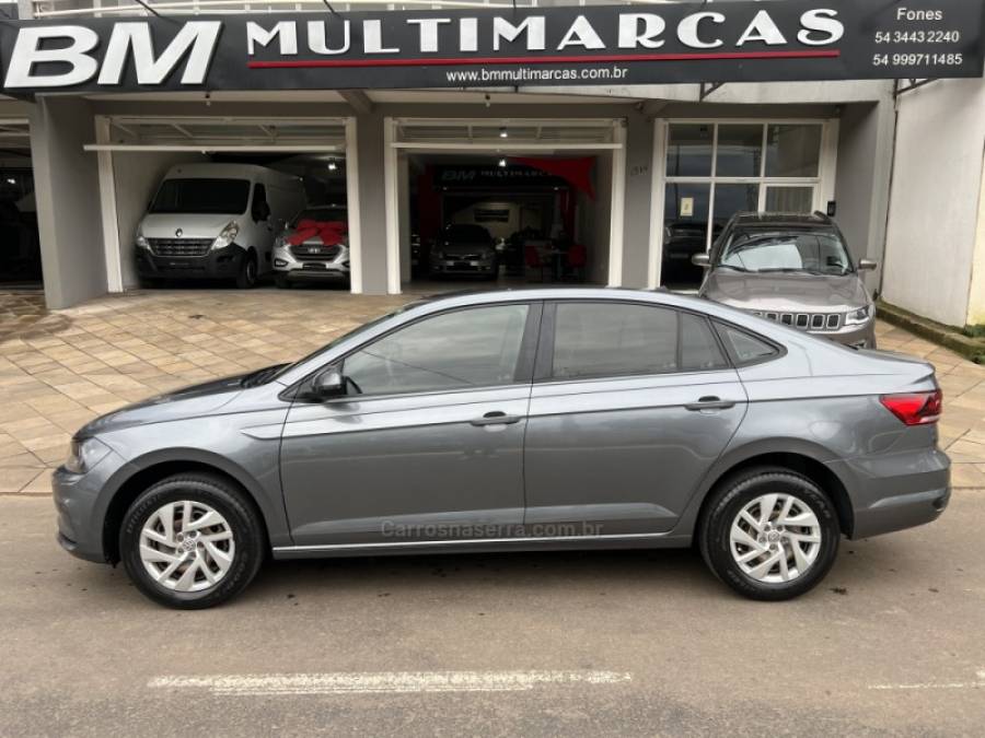 VOLKSWAGEN - VIRTUS - 2019/2020 - Cinza - R$ 77.800,00