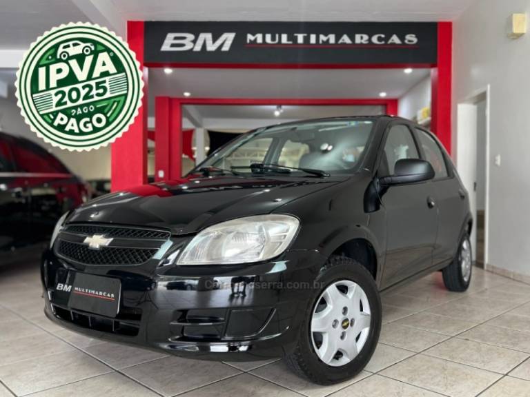 CHEVROLET - CELTA - 2012/2012 - Preta - R$ 31.800,00