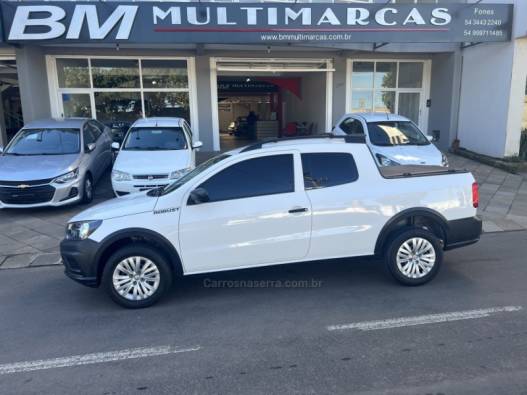 VOLKSWAGEN - SAVEIRO - 2018/2019 - Branca - R$ 66.800,00