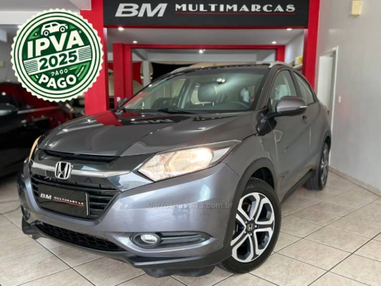 HONDA - HR-V - 2016/2016 - Cinza - R$ 87.800,00